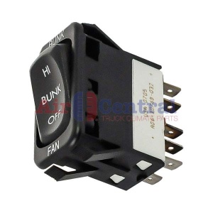 Control Switch Off-On-On Switch – Rocker NVB1112