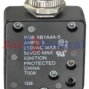 12V 5 AMP Manual Reset Circuit Breaker NVB1217