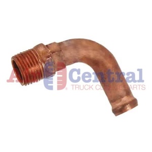 Heater Fitting Clamp Hose Nipple 90 deg NVB2657