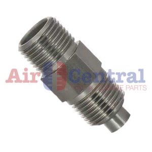 Steel Straight Adapter Port NVB4136