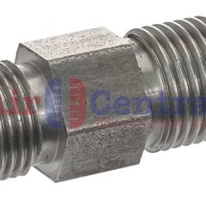 Steel Straight Adapter Port NVB4137