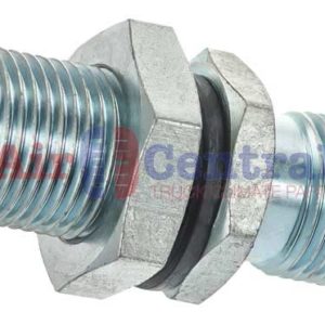 Straight Aluminum Bulkhead NVB4918