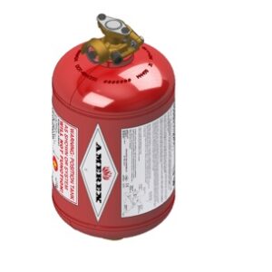 VH25 Vehicle System Cylinder Purple K Agent – Horizontal