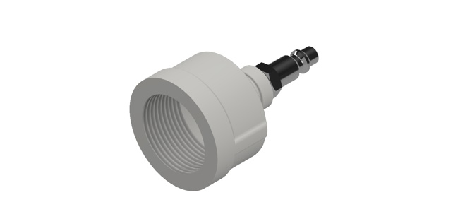 1 1/4" Female NPT for V250 Cylinder Blowout Adapter - 22999